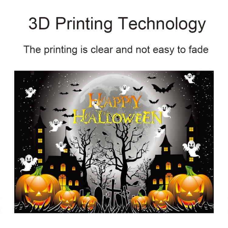 2.1m X 1.5m Halloween Element Shoting Background Cloth Party Decoration Backdrop(2030) - Cartoon by buy2fix | Online Shopping UK | buy2fix