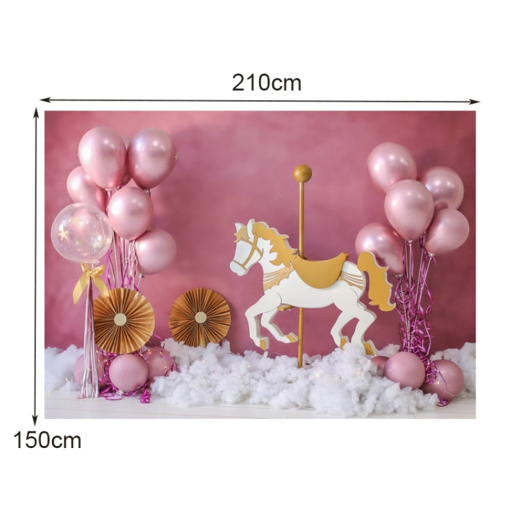 2.1m X 1.5m Birthday Party Shooting 3D Printed Background Cloth(4720) - Birthday Party by buy2fix | Online Shopping UK | buy2fix