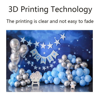 2.1m X 1.5m Birthday Party Shooting 3D Printed Background Cloth(4720) - Birthday Party by buy2fix | Online Shopping UK | buy2fix