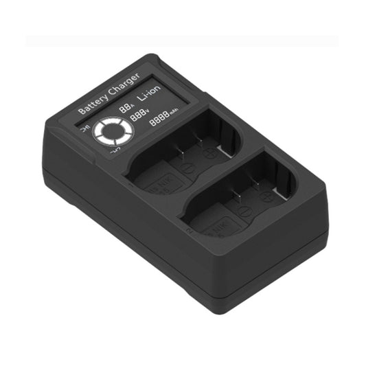 EL15 USB LCD Dual Charge SLR Camera Battery Charger - Battery USB Charger by buy2fix | Online Shopping UK | buy2fix