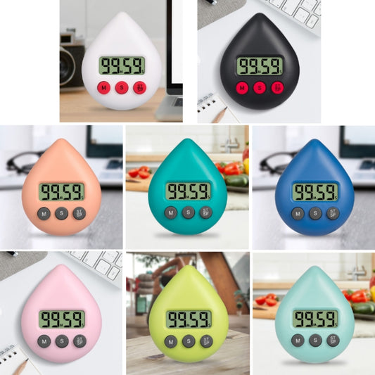 Water Drop Electronic Timer Student Learning Reminder(Green) - Digital Countdown by buy2fix | Online Shopping UK | buy2fix