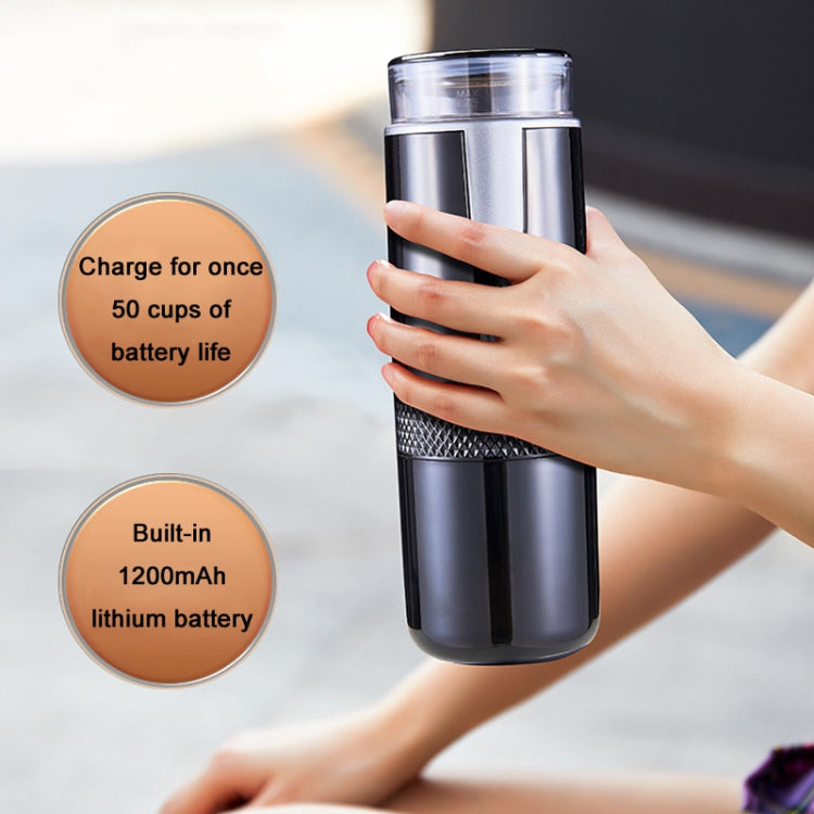 Fully Automatic Portable Wireless Coffee Machine(Black) - Coffee Machine & Accessories by buy2fix | Online Shopping UK | buy2fix