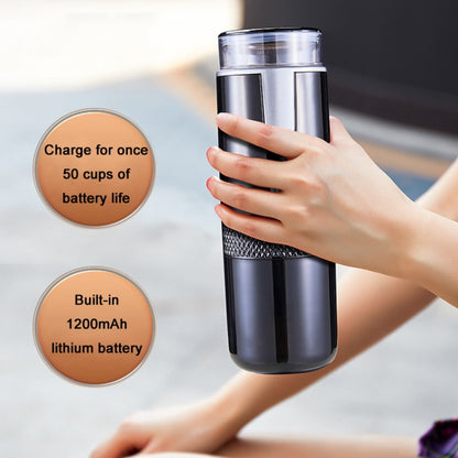 Fully Automatic Portable Wireless Coffee Machine(Black) - Coffee Machine & Accessories by buy2fix | Online Shopping UK | buy2fix