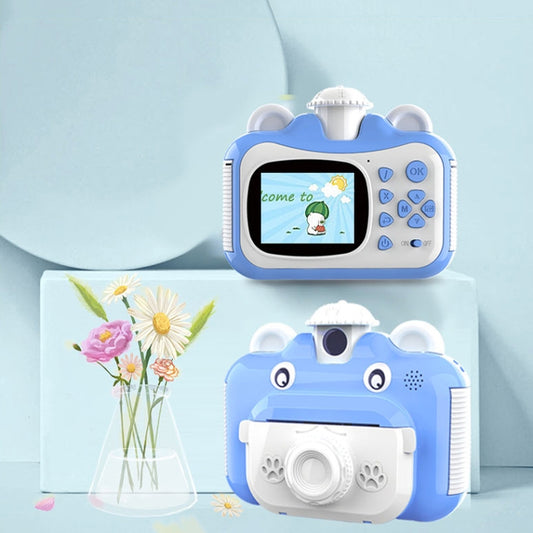 KX01-1 Smart Photo and Video Color Digital Kids Camera without Memory Card(Blue+White) - Children Cameras by buy2fix | Online Shopping UK | buy2fix