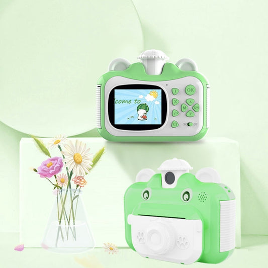 KX01-1 Smart Photo and Video Color Digital Kids Camera without Memory Card(Green+White) - Children Cameras by buy2fix | Online Shopping UK | buy2fix