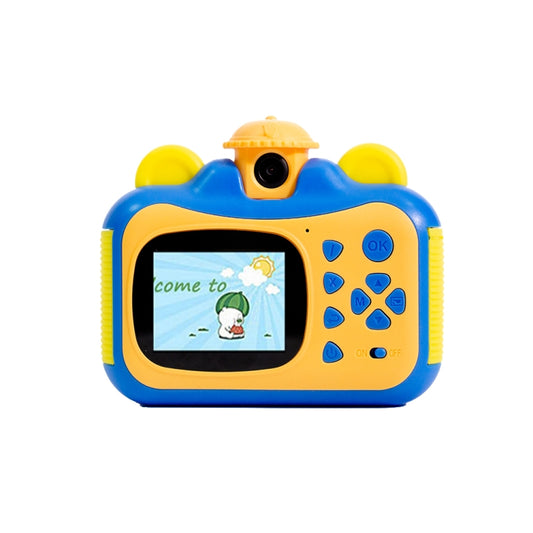 KX01-1 Smart Photo and Video Color Digital Kids Camera without Memory Card(Blue+Yellow) - Children Cameras by buy2fix | Online Shopping UK | buy2fix