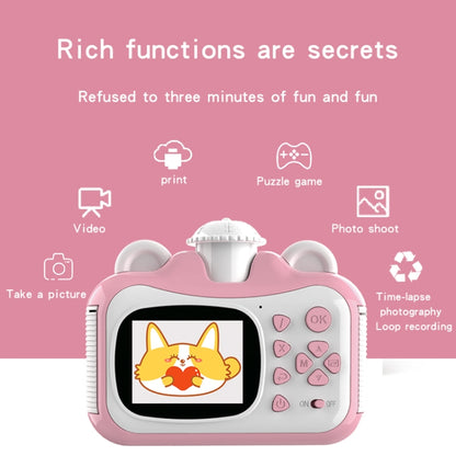 KX01-1 Smart Photo and Video Color Digital Kids Camera without Memory Card(Pink+White) - Children Cameras by buy2fix | Online Shopping UK | buy2fix