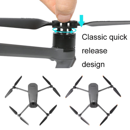 For Mavic 3 1pair Sunnylife 9453F-1 Silver Paddle Tip Quick Release Blades - DIY Propeller by Sunnylife | Online Shopping UK | buy2fix