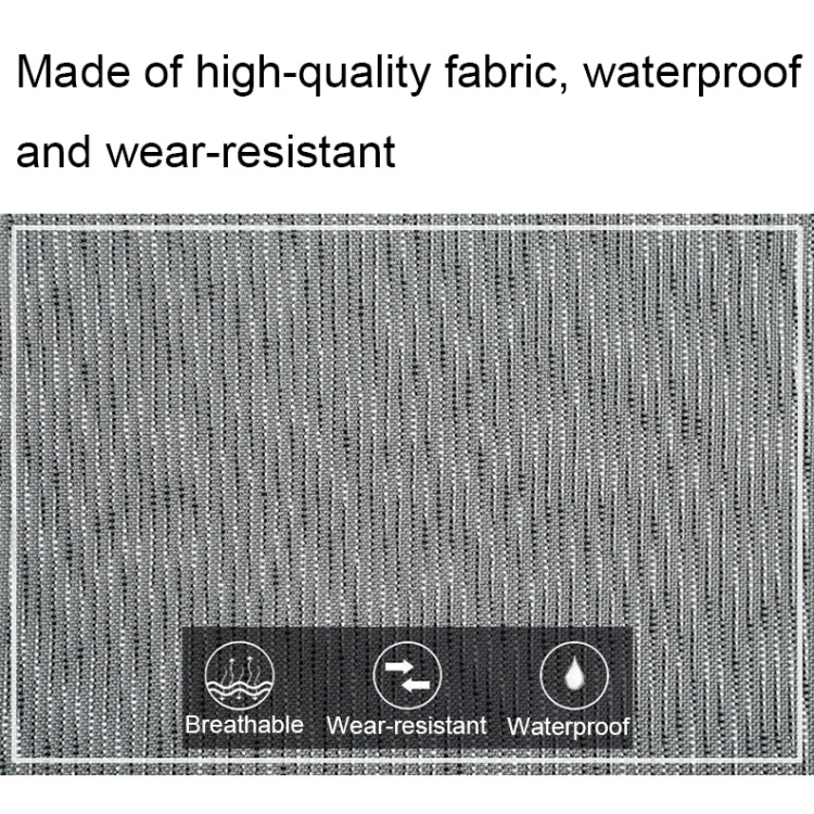 140 Large-capacity Business Commuter Laptop Backpack with USB Charging Interface(Blue) by buy2fix