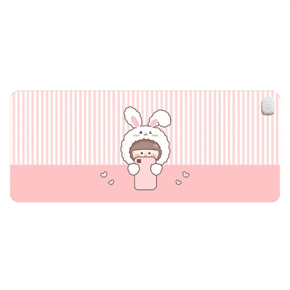 Intelligent Timing Heating Waterproof Warm Mouse Pad CN Plug, Size: 60x36cm(Selfie Girl) by buy2fix