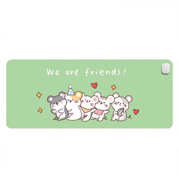 Intelligent Timing Heating Waterproof Warm Mouse Pad CN Plug, Size: 60x36cm(Cute Mouse) by buy2fix