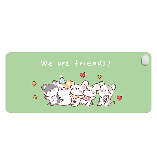 Intelligent Timing Heating Waterproof Warm Mouse Pad CN Plug, Size: 60x36cm(Cute Mouse) by buy2fix