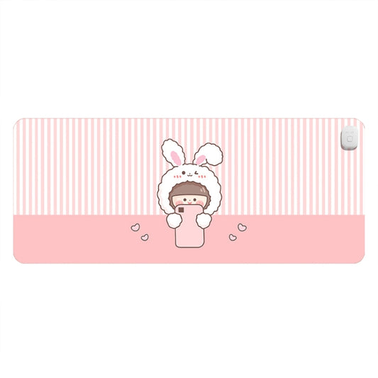 Intelligent Timing Heating Waterproof Warm Mouse Pad CN Plug, Size: 80x33cm(Selfie Girl) by buy2fix
