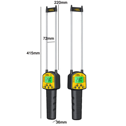 Smart Sensor AR991 Voice Prompt Grain Moisture Content Tester - PH & Moisture Meter by buy2fix | Online Shopping UK | buy2fix