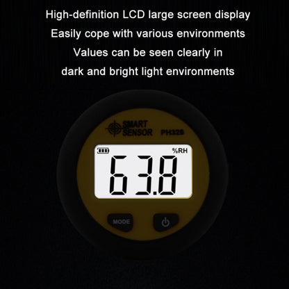 Smart Sensor PH328 Soil Acidity Meter Fertilizer Nutrient Humidity Detector - PH & Moisture Meter by buy2fix | Online Shopping UK | buy2fix