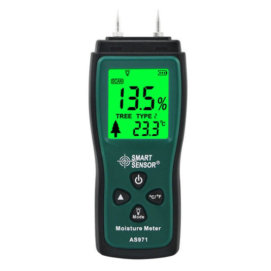 Smart Sensor AS971 Moisture Content Tester For Wood Furniture Making - PH & Moisture Meter by Smart Sensor | Online Shopping UK | buy2fix