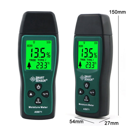Smart Sensor AS971 Moisture Content Tester For Wood Furniture Making - PH & Moisture Meter by Smart Sensor | Online Shopping UK | buy2fix
