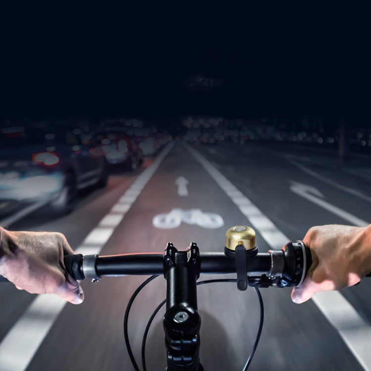 For AirTag Bicycle Hidden Locator Anti-theft Ring Bell Generation 2 Golden by buy2fix