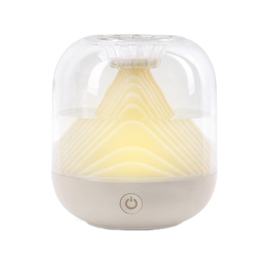 FX-039 USB Charging Ambient Light Humidifier Mountain Mini Wireless Humidifier(White) - Air Purifiers & Accessories by buy2fix | Online Shopping UK | buy2fix