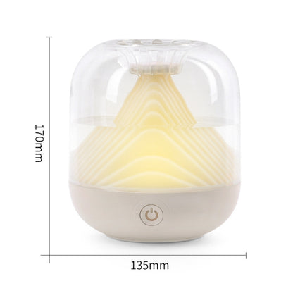 FX-039 USB Charging Ambient Light Humidifier Mountain Mini Wireless Humidifier(Green) - Air Purifiers & Accessories by buy2fix | Online Shopping UK | buy2fix