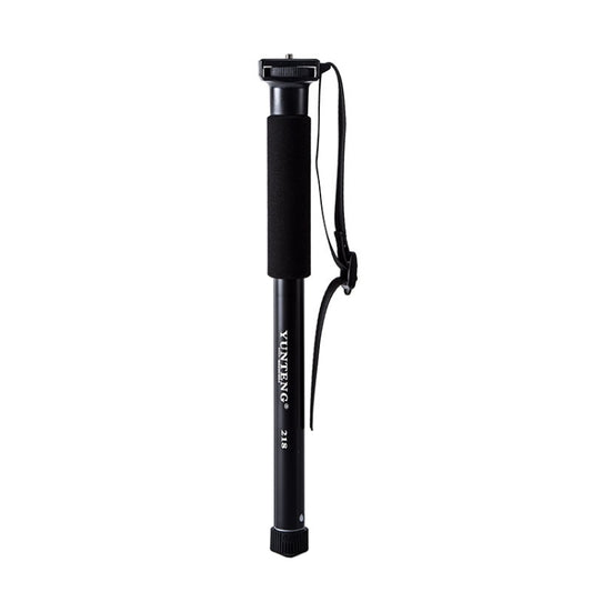 YUNTENG 218 Lightweight Portable Camera Single Frame Camera Phone Bracket(Black) - Monopods by YUNTENG | Online Shopping UK | buy2fix