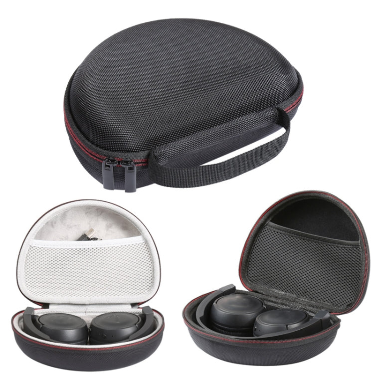 For JBL T450BT/500BT Wireless Headset Storage Case Bag(Black Lining) by buy2fix