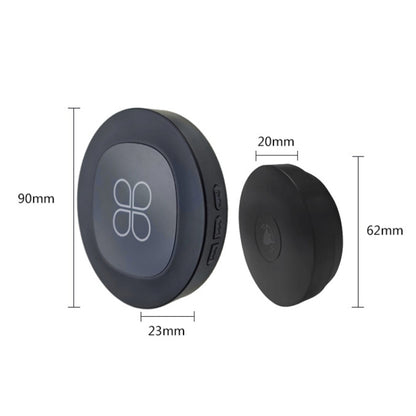 R16 1 For 1 Smart Wireless Self-Powered Hotel Home Electronic Call Doorbell(EU Plug Black) - Wireless Doorbell by buy2fix | Online Shopping UK | buy2fix