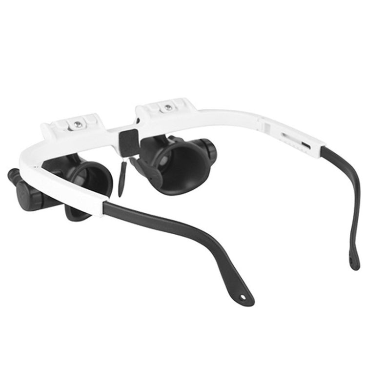 9892H-1  8x / 15x / 23x  2LED Head-mounted Magnifier Watch Repair Glasses Type Magnifier - Glasses Style by buy2fix | Online Shopping UK | buy2fix