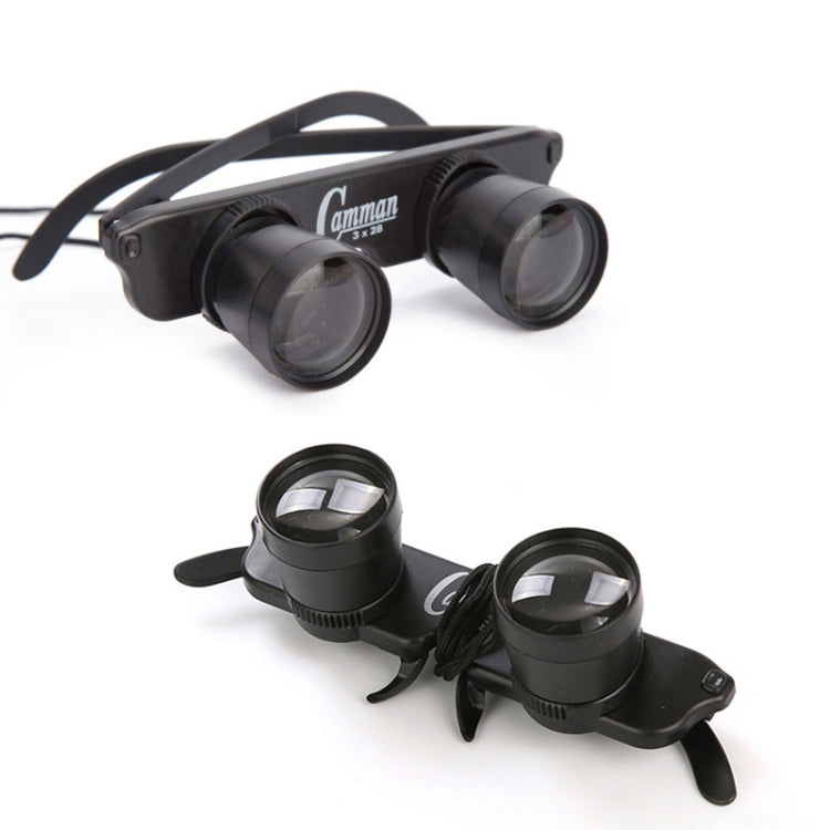 Camman 3 x 28 Adjustable Focus Glass Type Fishing Binoculars ,Spec: Only Binoculars by Camman