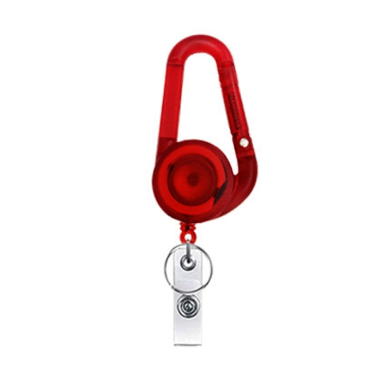 Retractable Mountain Buckle Keychain(Red) - Key Rings by buy2fix | Online Shopping UK | buy2fix