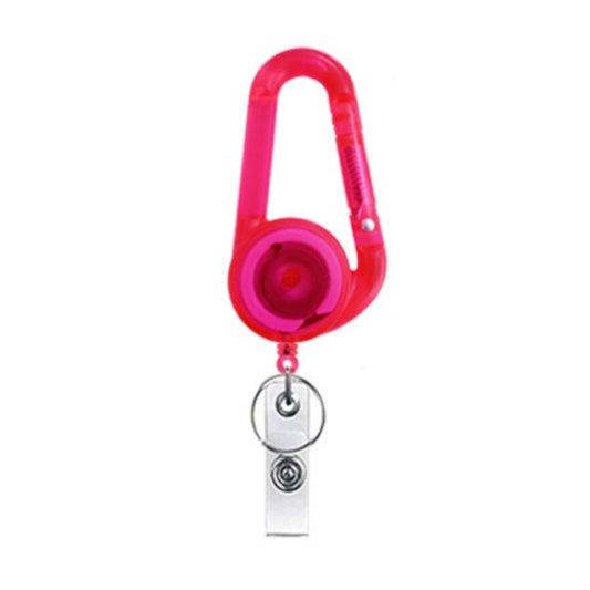 Retractable Mountain Buckle Keychain(Pink) - Key Rings by buy2fix | Online Shopping UK | buy2fix