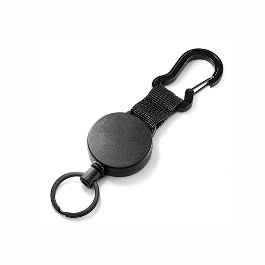 Retractable High Elastic Wire Rope Gourd Shaped Key Chain, Size: Small - Key Rings by buy2fix | Online Shopping UK | buy2fix