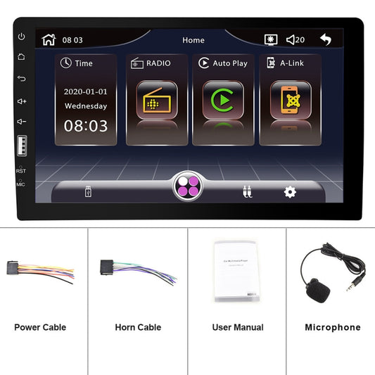 Q3570 9 inch Carplay Single Spindle MP5 Player, Style: Standard - Car MP3 & MP4 & MP5 by buy2fix | Online Shopping UK | buy2fix
