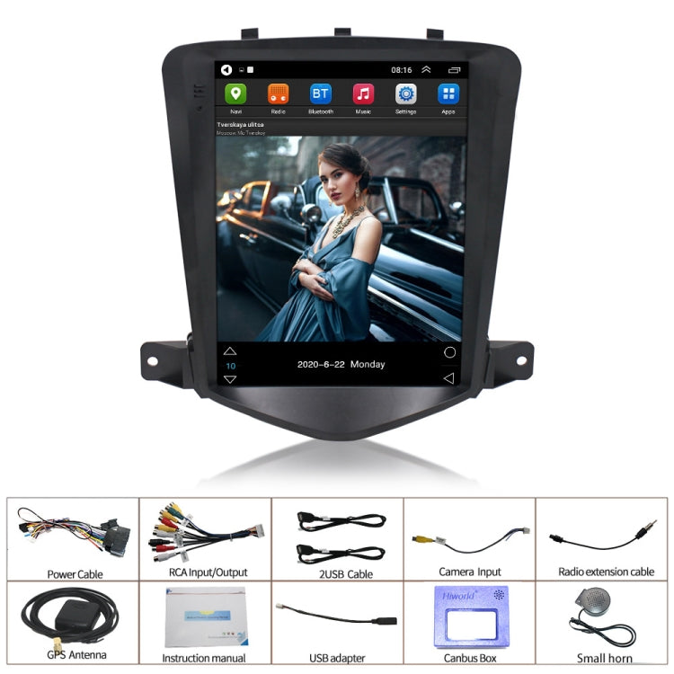 For Chevrolet Cruze 9.7 inch Navigation Integrated Machine, Style: Standard(1+16G) - Car MP3 & MP4 & MP5 by buy2fix | Online Shopping UK | buy2fix