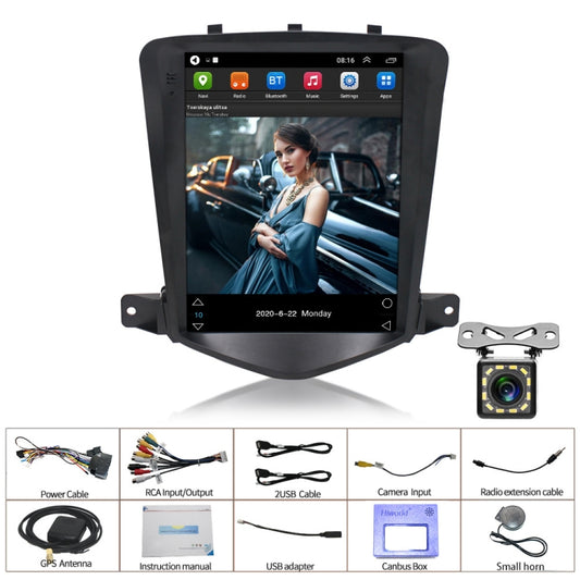 For Chevrolet Cruze 9.7 inch Navigation Integrated Machine, Style: Standard+12 Light Camera(2+32G) - Car MP3 & MP4 & MP5 by buy2fix | Online Shopping UK | buy2fix