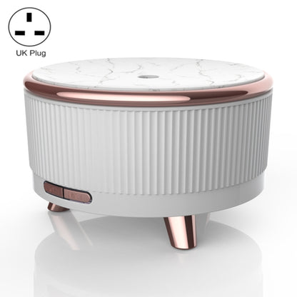 Ultrasonic Aromatherapy Diffuser Humidifier Essential Oil Diffuser UK Plug(White Moon) - Air Purifiers & Accessories by buy2fix | Online Shopping UK | buy2fix