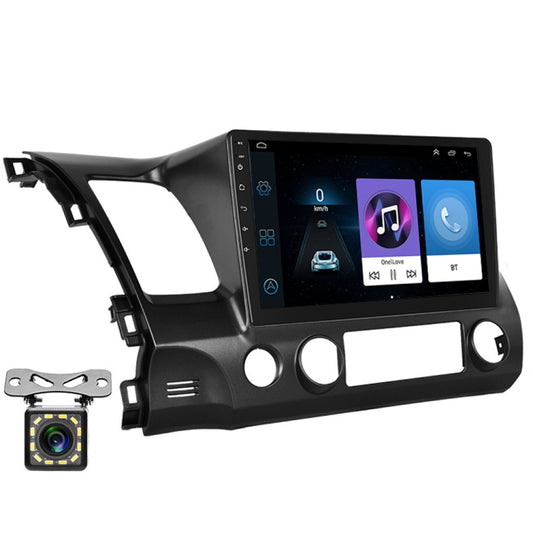 For Honda Civic 10.1 inch Android WiFi Navigation Machine, Style: Standard+12 Light Camera(2+32G) - Car MP3 & MP4 & MP5 by buy2fix | Online Shopping UK | buy2fix