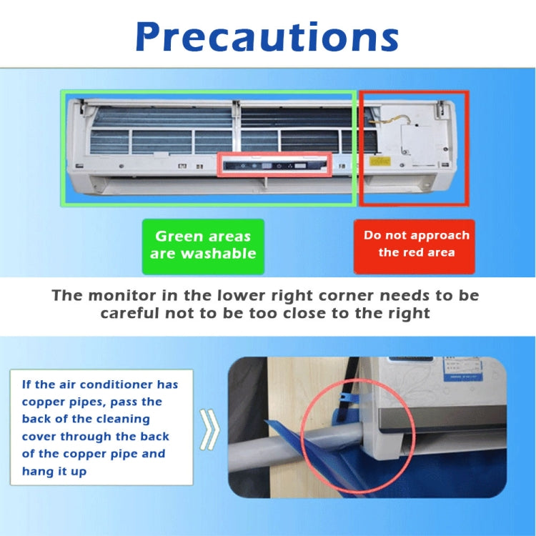6 In 1 Air Conditioner Cleaning Cover Portable Split Air Conditioning Cleaning Bag - Air Conditioner Parts by buy2fix | Online Shopping UK | buy2fix