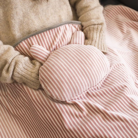 AI-540 72x115cm USB Body Warmer Blanket Office Heater Electric Heating Shawl(Pink Rabbit Stripes) - Electric Blankets by buy2fix | Online Shopping UK | buy2fix