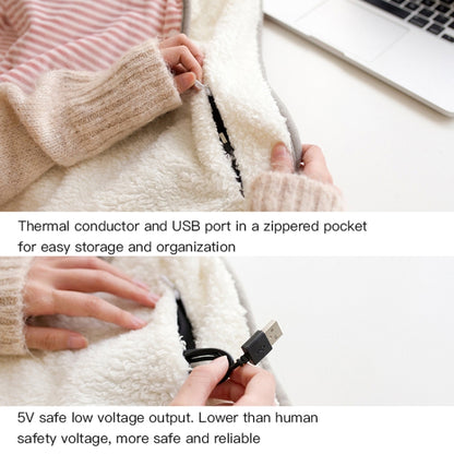 AI-540 72x115cm USB Body Warmer Blanket Office Heater Electric Heating Shawl(Green) - Electric Blankets by buy2fix | Online Shopping UK | buy2fix