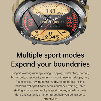 K56Pro 1.39 Inch Heart Rate/Blood Pressure/Blood Oxygen Monitoring Smart Calling Watch(Green) by buy2fix