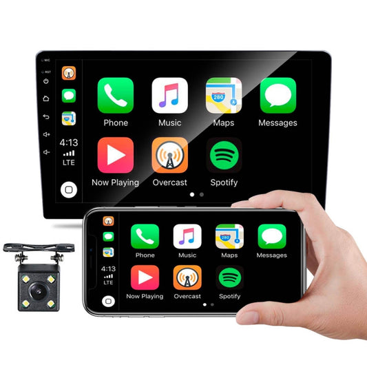 C7001 7 inch Touch Screen Built-In CarPlay Car MP5 Player, Style: Standard+4 Light Camera - Car MP3 & MP4 & MP5 by buy2fix | Online Shopping UK | buy2fix