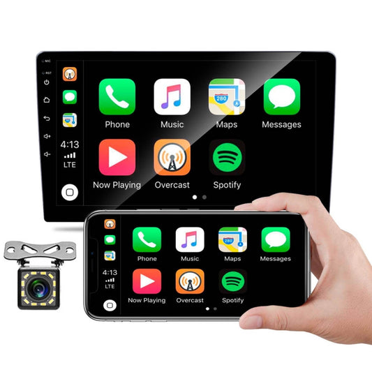 C7001 7 inch Touch Screen Built-In CarPlay Car MP5 Player, Style: Standard+12 Light Camera - Car MP3 & MP4 & MP5 by buy2fix | Online Shopping UK | buy2fix