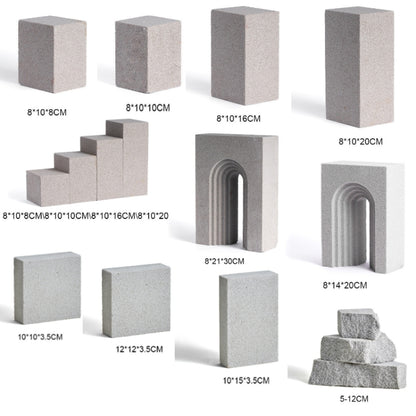 Jewelry Still Life Ornaments Geometry Photography Props, Size: Square Column 10x8x16 cm - Geometric Props by buy2fix | Online Shopping UK | buy2fix