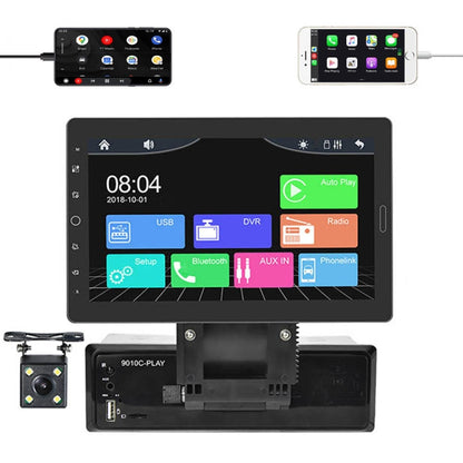 1310C 10.1 inch Car Full Screen Touch HD MP5 Wired Carplay Player, Style: Standard+4 Light Camera - Car MP3 & MP4 & MP5 by buy2fix | Online Shopping UK | buy2fix