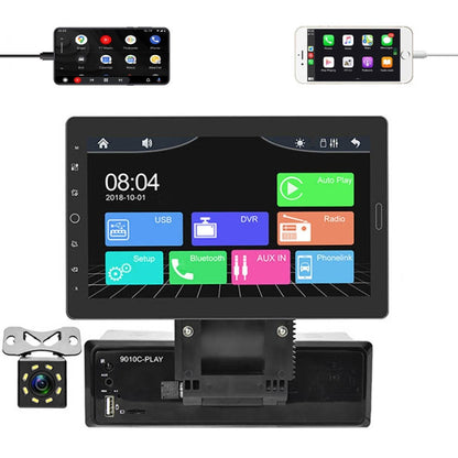 1310C 10.1 inch Car Full Screen Touch HD MP5 Wired Carplay Player, Style: Standard+8 Light Camera - Car MP3 & MP4 & MP5 by buy2fix | Online Shopping UK | buy2fix