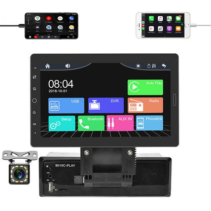 1310C 10.1 inch Car Full Screen Touch HD MP5 Wired Carplay Player, Style: Standard+12 Light Camera - Car MP3 & MP4 & MP5 by buy2fix | Online Shopping UK | buy2fix