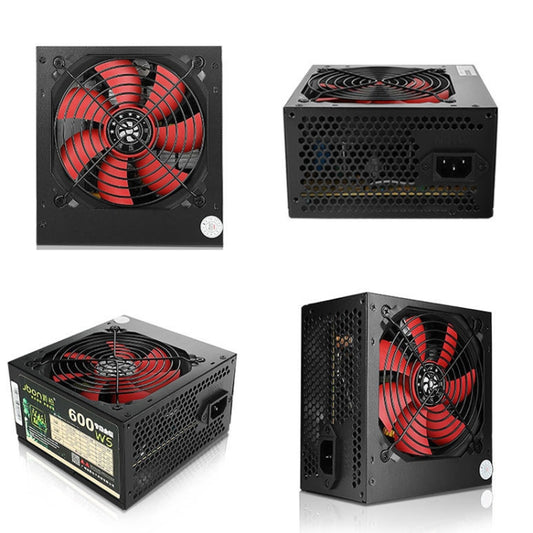 Jbon 600WS Rated  500W Dual 6Pin Desktop PC Power Supply - Power Supply by Jbon | Online Shopping UK | buy2fix