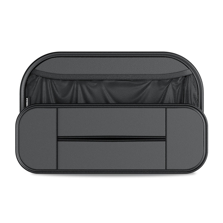 Car Seat Rear Leather Multi-function Convenient Storage Bag(Black) - Stowing Tidying by buy2fix | Online Shopping UK | buy2fix