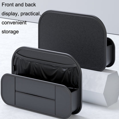 Car Seat Rear Leather Multi-function Convenient Storage Bag(Black) - Stowing Tidying by buy2fix | Online Shopping UK | buy2fix